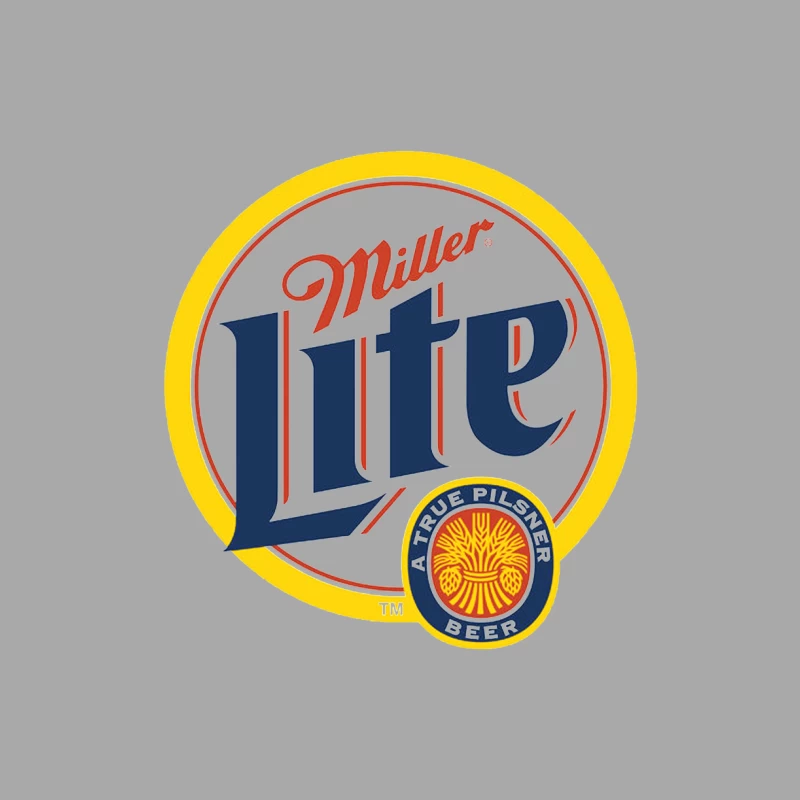 Miller Lite Beer Brand Logo: A Classic American Pilsner Symbol Female Pullover Hoodie