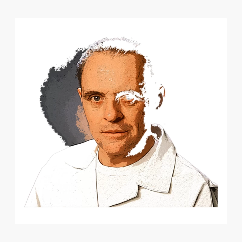 Hannibal Lecter, If the Food Runs Out Throw Pillow