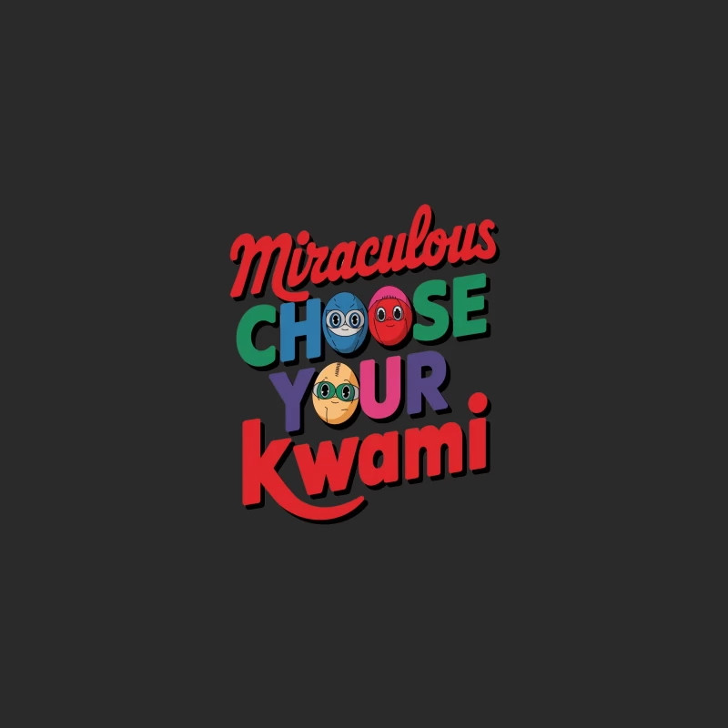 Miraculous: Choose Your Kwami Colorful Cartoon Logo Baseball Cap