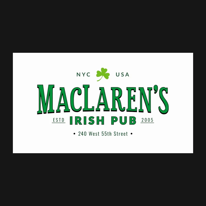 Maclarens Pub Desk Mat