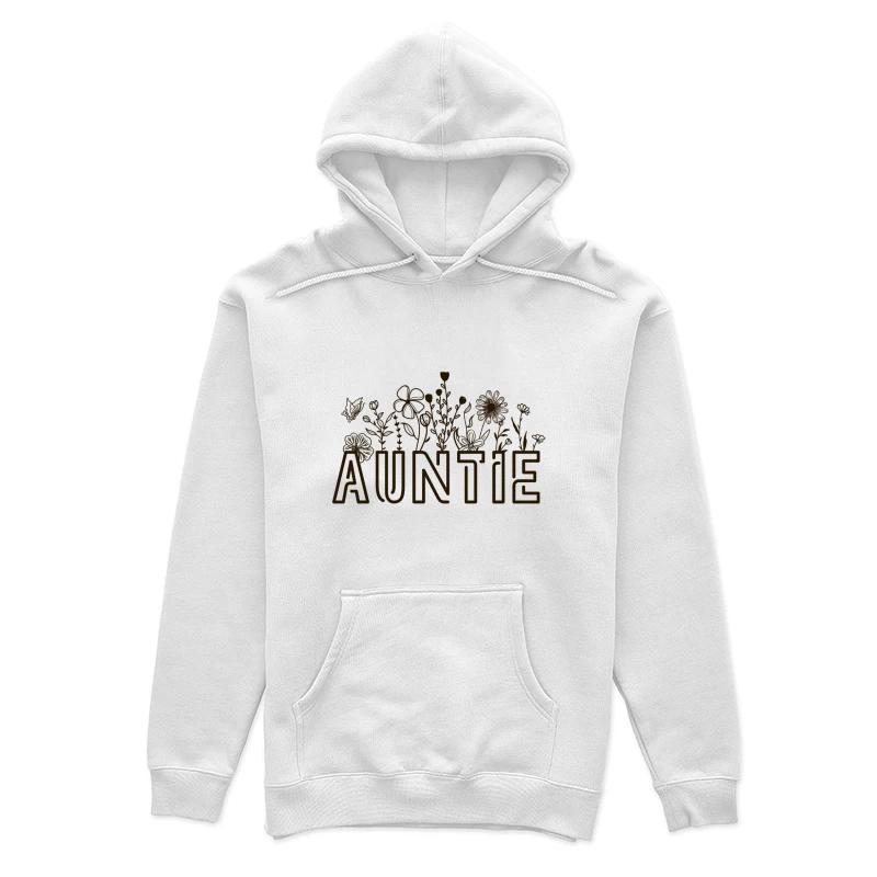 Auntie Blumen Design Damen Pullover Hoodie