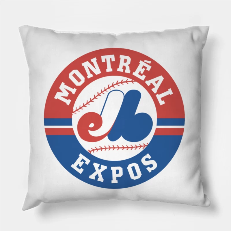 montreal expos 1969 2 Throw Pillow