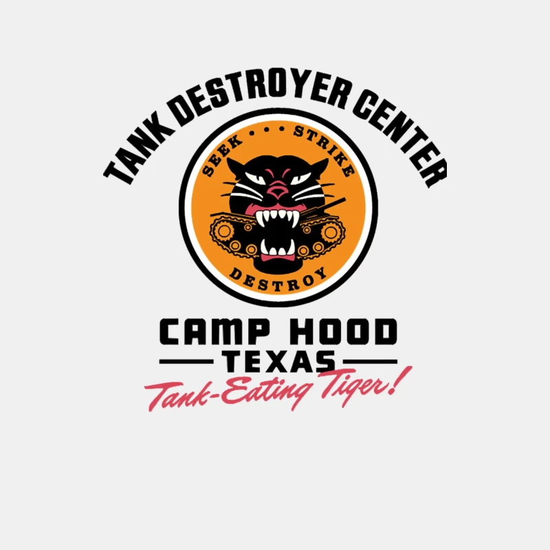TANK DESTROYER CENTER Male Tank Top