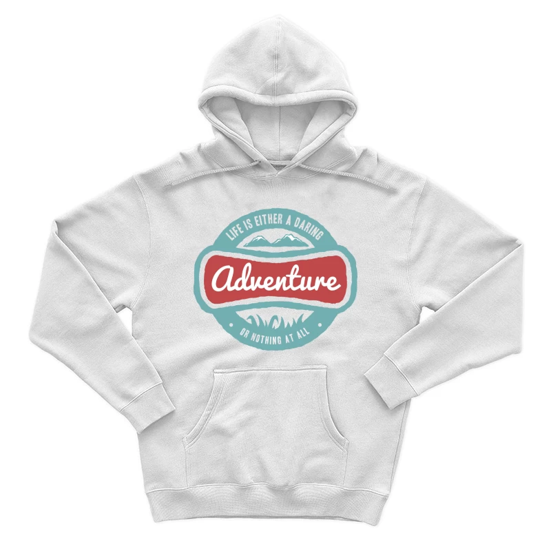 Abenteuer-Logo Herren Pullover Hoodie