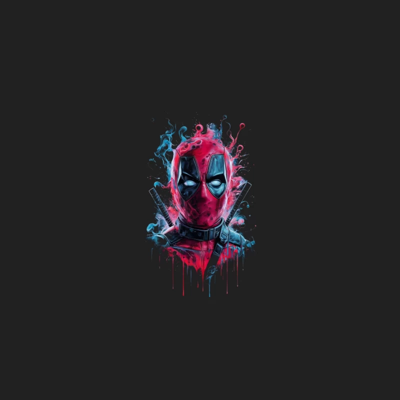 Deadpool Comic Art Illustration Bucket Hat
