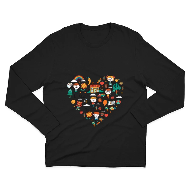  Herren Langarm T-Shirt