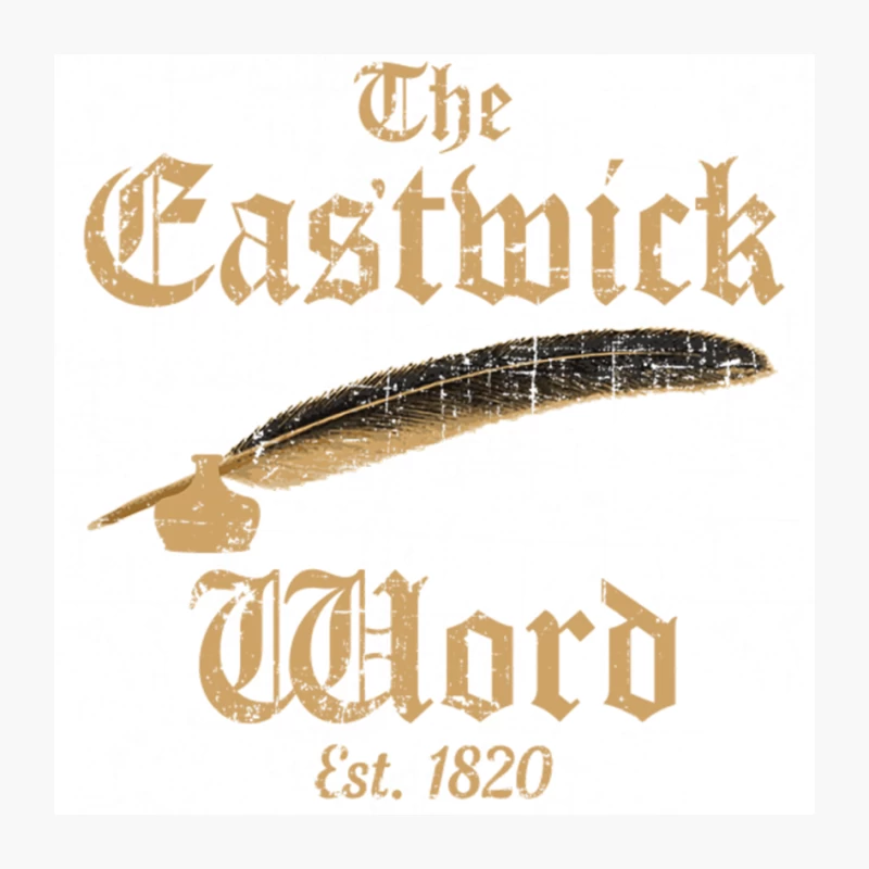 The Eastwick Word, distressed Pin