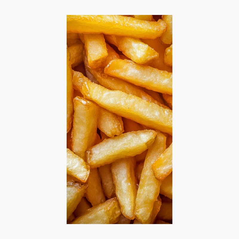 Golden Crispy French Fries: A Classic Fast Food Indulgence iPhone Case