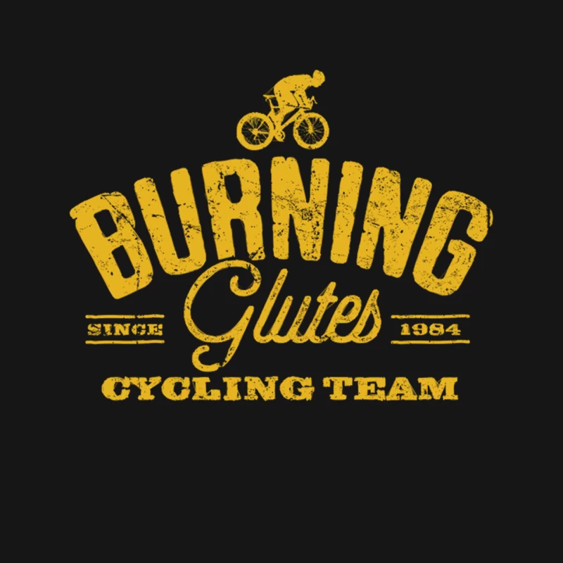 Burning Glutes Cycling Team Mouse Pad