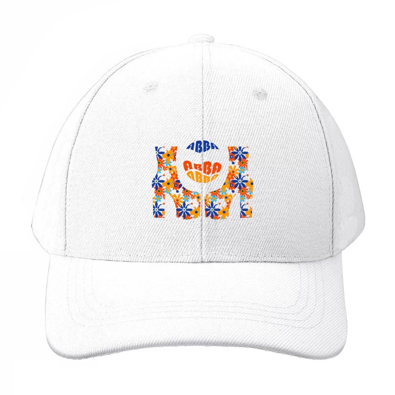 Abba Band Flowers Art Baseball Cap