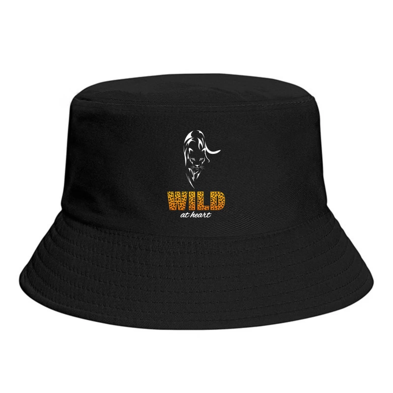 Wild at Heart – Bold Leopard Spirit Bucket Hat