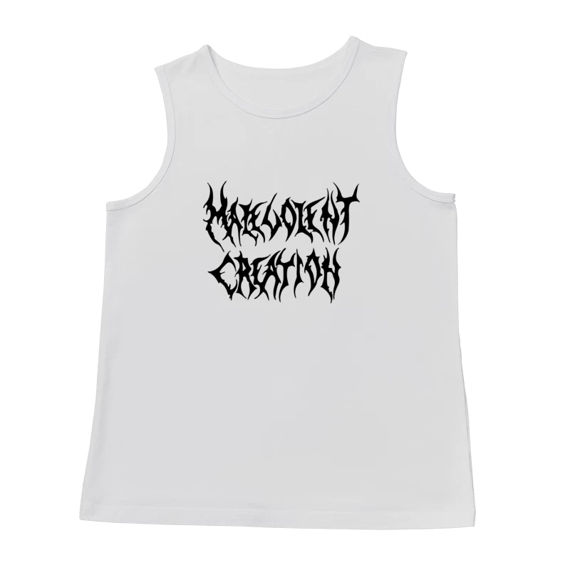 Malevolent Creation Black Logo Male Tank Top