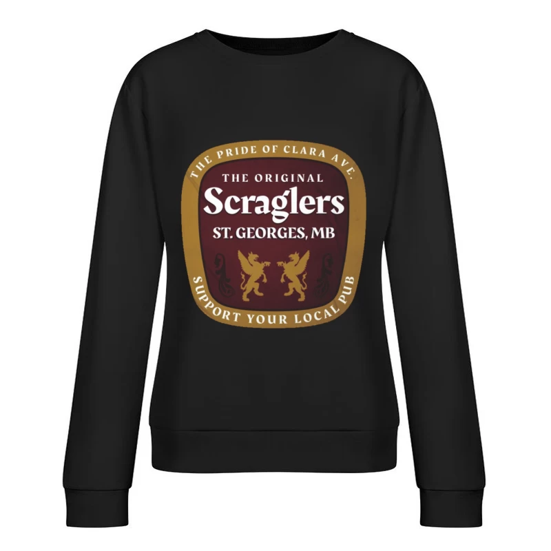 Scraglers Public House Female Pullover Sweatshirt