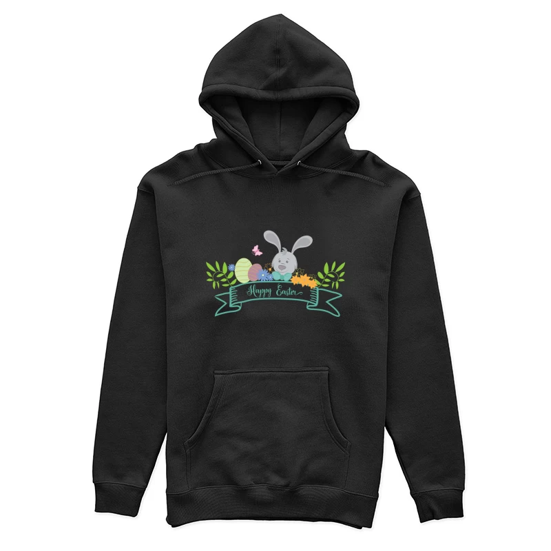 Lapin de Pâques avec œufs colorés Femme Sweat à capuche