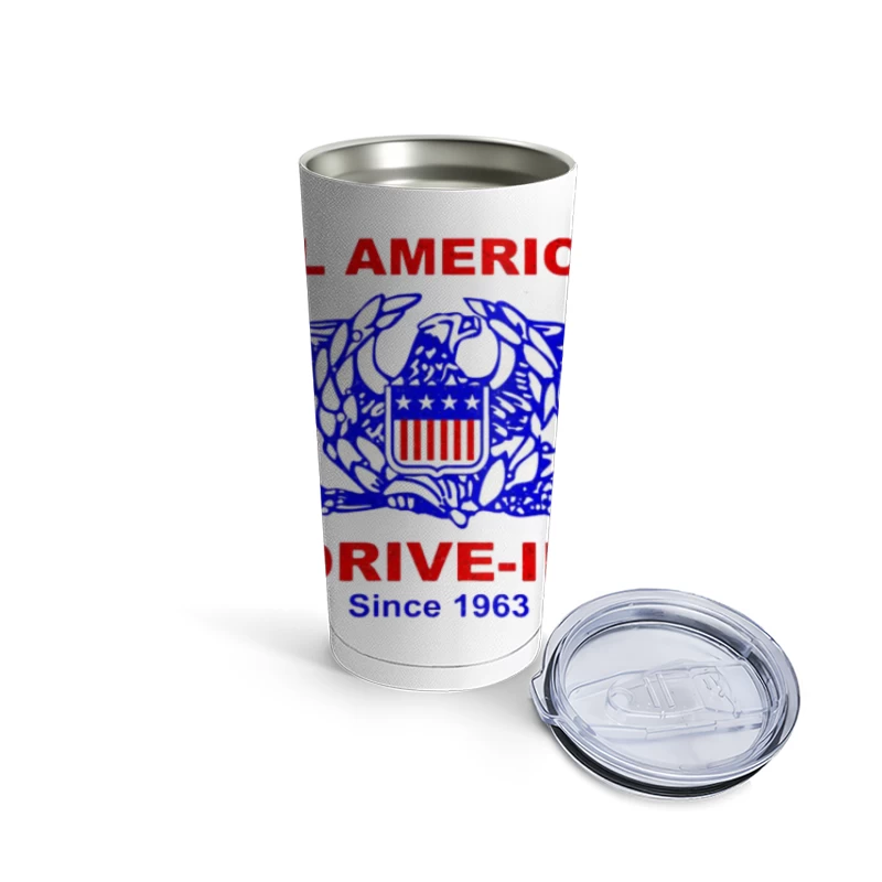 All american burger Drive In Travel Mug