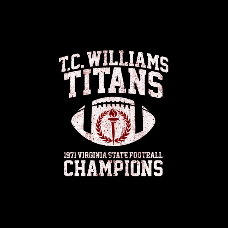T.C. Williams Titans 1971 Football Mouse Pad
