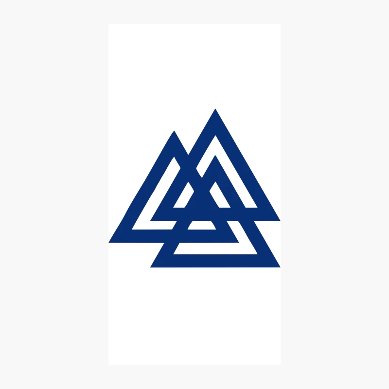 Valknutr Knoten der Gefallenen Odin Nordisch Symbol Aspekte Wotan iPhone Case