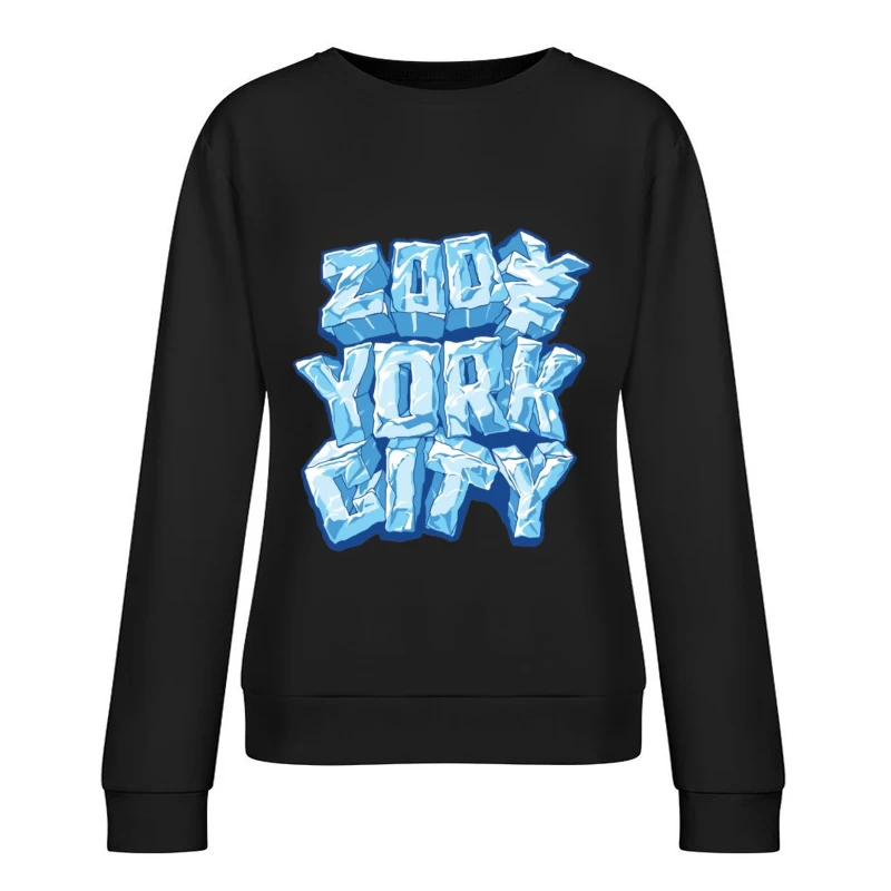 Zoo York City Eiskunst-Design Damen Pullover Sweatshirt