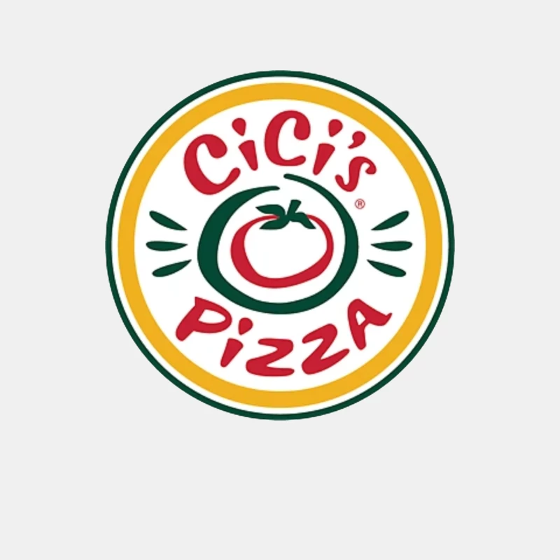 CiCi's Pizza Restaurant Chain Logo with Tomato Symbol Male Tank Top