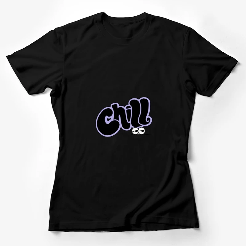 Chill Design mit coolen Augen Damen T-Shirt