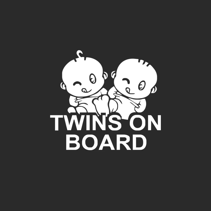 Twins on Board! Baseball Cap