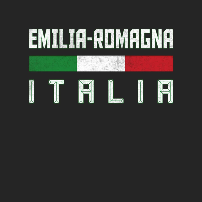 Emilia-Romagna Italia  Italian Region Typography Design Female Pullover Sweatshirt