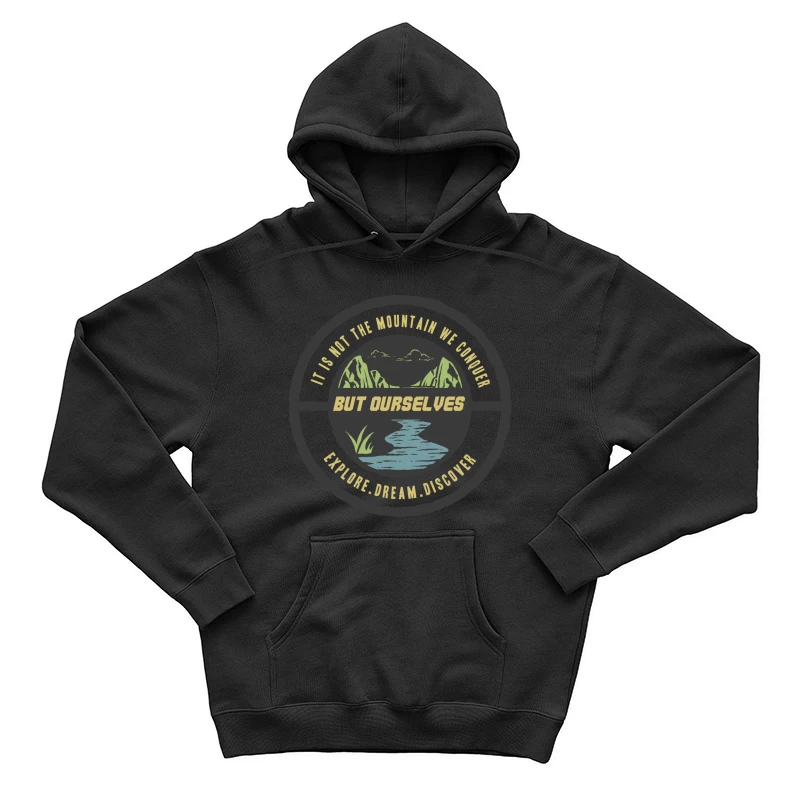 Motivation et Découverte en Plein Air Homme Sweat à capuche