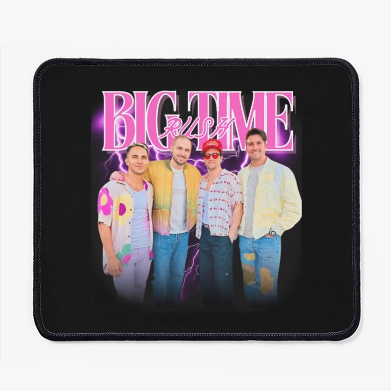 Big Time Rush Boy Band Members in Casual Modern Fashion Mouse Pad