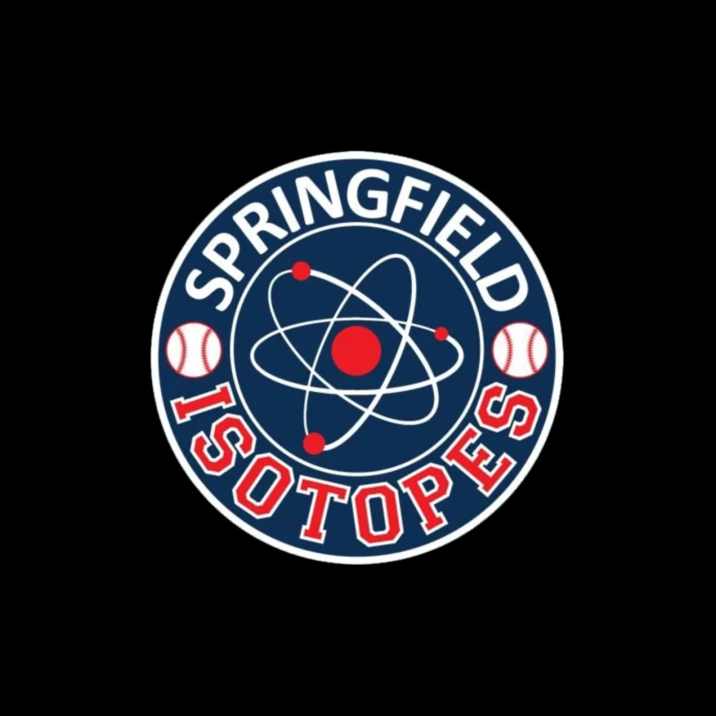 Springfield Isotopes Baseball 2 Mouse Pad