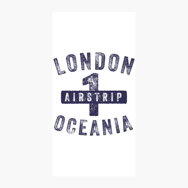 Oceania Airpstrip One iPhone Case