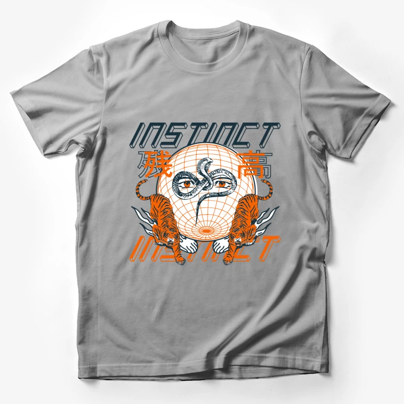 Instinkt und Stärke Design Herren T-Shirt