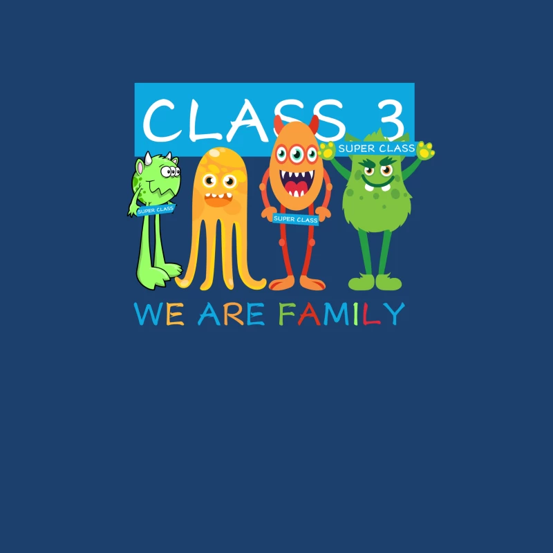 Kreative Monster für die Klasse 3 Herren Pullover Hoodie