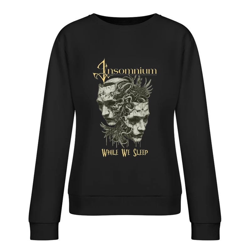 Insomnium While We Sleep Female Pullover Sweatshirt