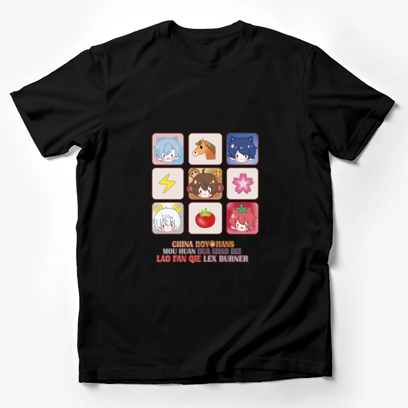 Niedliche Avatare und Symbole Herren T-Shirt