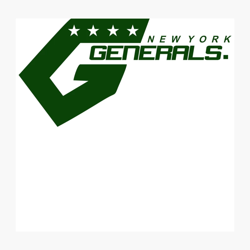 New York Generals Throw Pillow