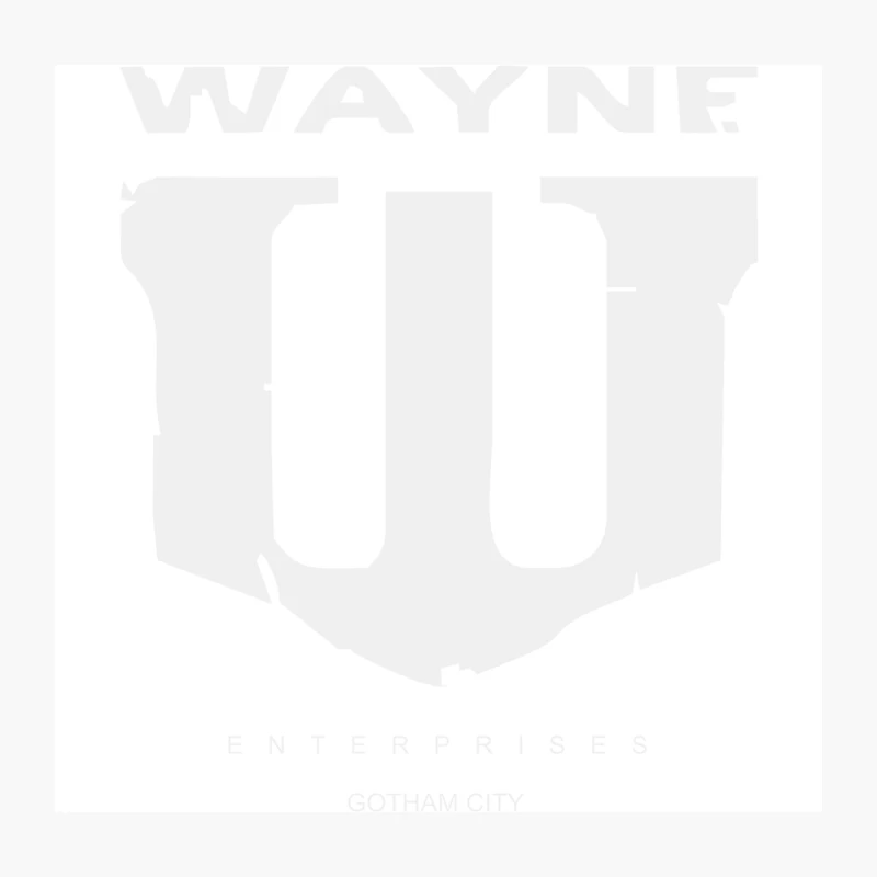 Wayne enterprises Batman Caped Crusader Throw Pillow