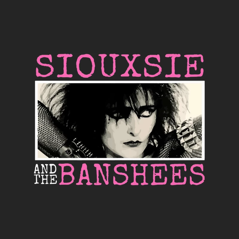 Siouxsie and the Banshees Gothic Punk Album Cover Female Pullover Sweatshirt