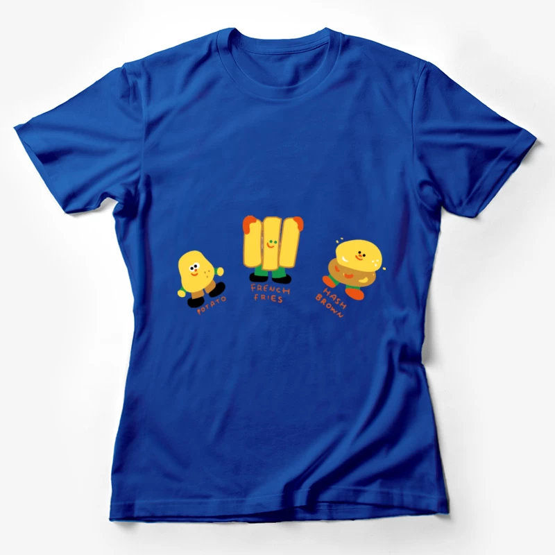 Fröhliche Kartoffelfreunde Damen T-Shirt