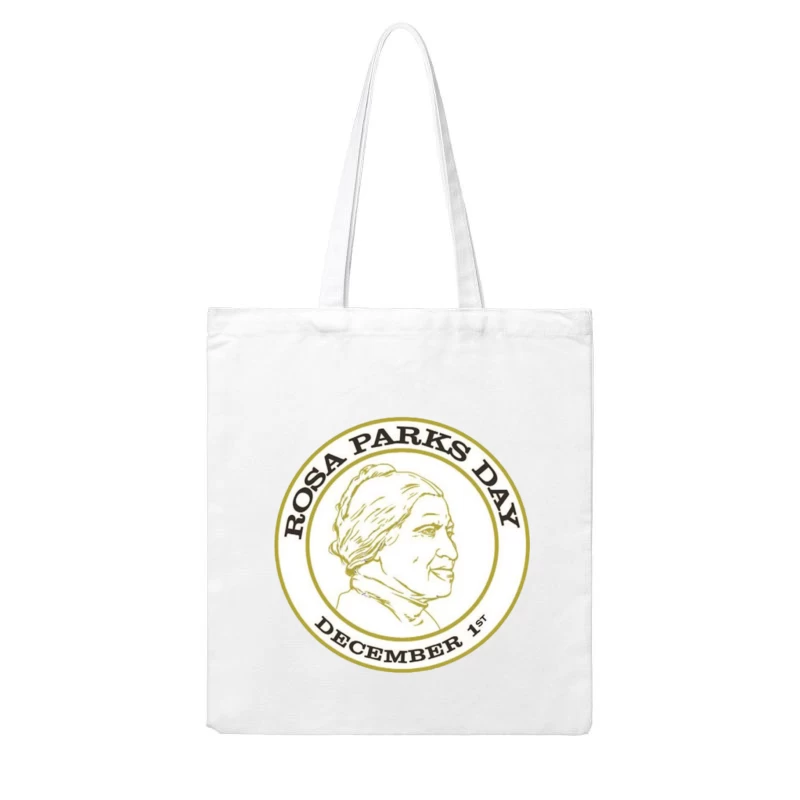Rosa Parks Nah Logo Cotton Tote Bag