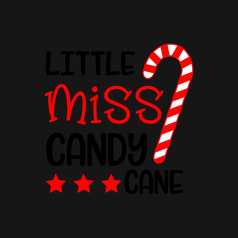 Petite Miss Sucre d'Orge avec Étoiles Homme Manches Longues T-Shirt