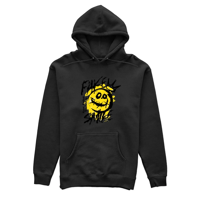 Sourire Faux avec Couronne Femme Sweat à capuche