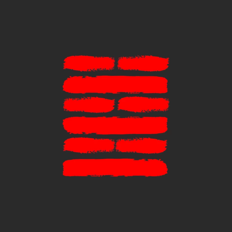 Snake Eyes Hexagram Symbol - Arashikage Clan paint daub Baseball Cap