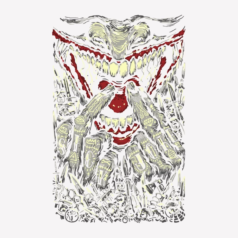 Awesome joker tooth Female T-Shirt