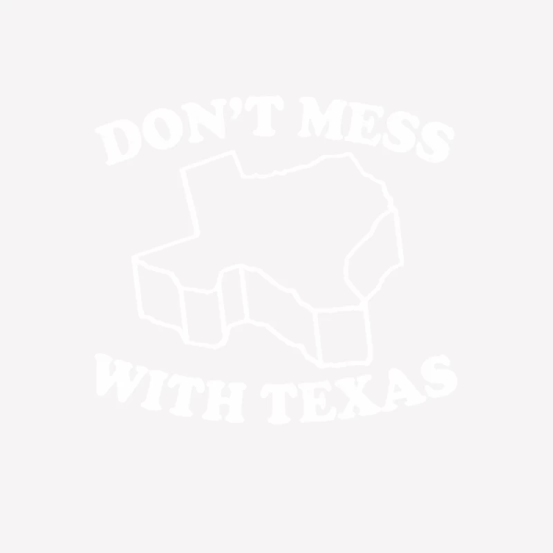 Don_t Mess With Texas  Retro Style Design Male T-Shirt