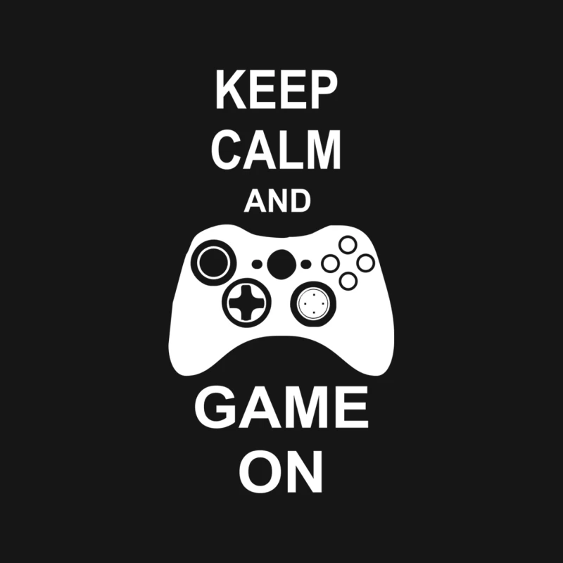 Keep Calm And Game On Mouse Pad
