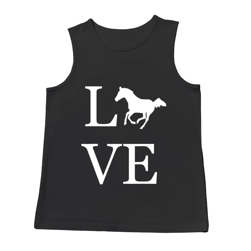 Motif de cheval et amour Homme Débardeur