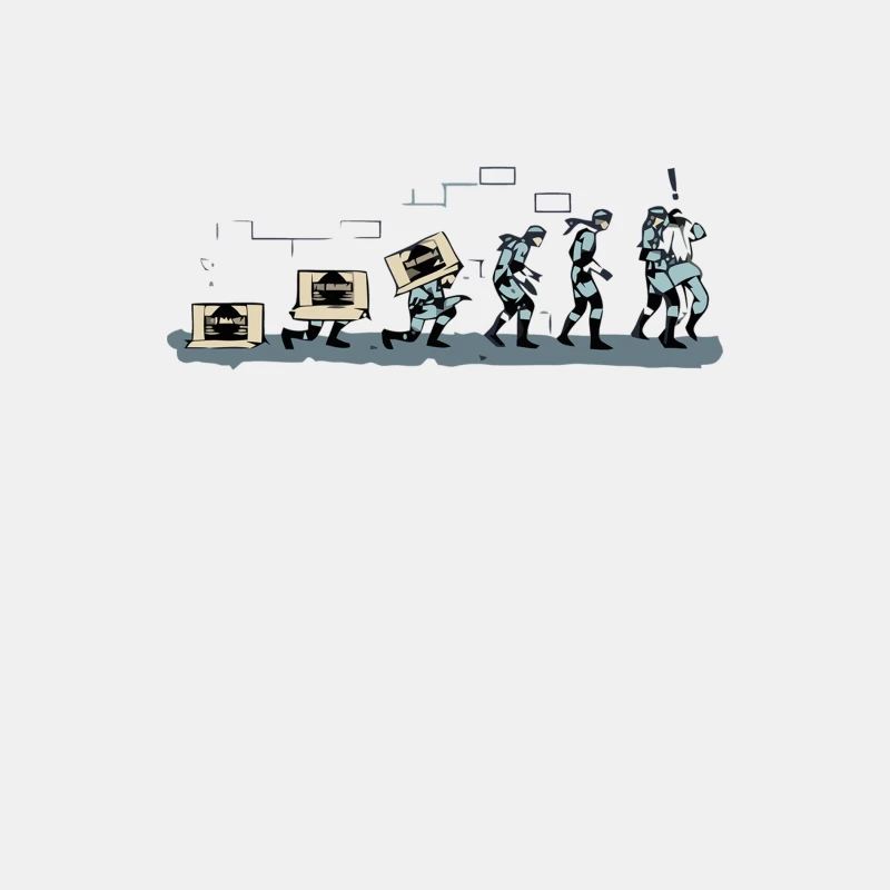 The Evolution of Technology: From Computers to Human Progress Male Tank Top
