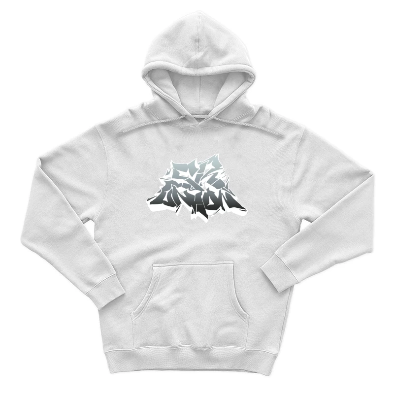 Graffiti-Kunstwerk mit abstraktem Design Herren Pullover Hoodie