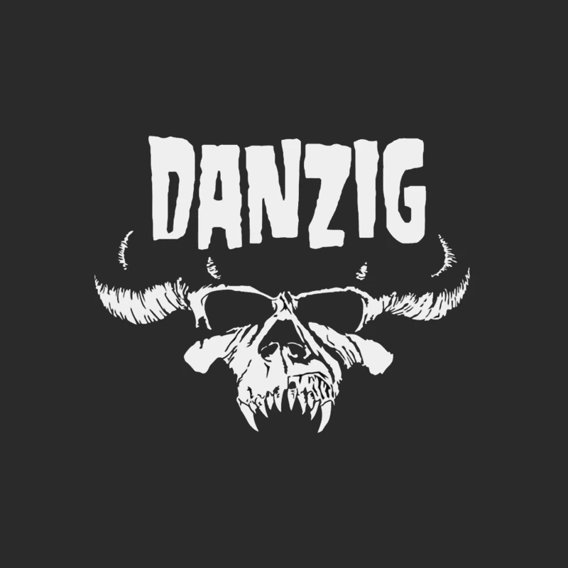 Danzig Band Gothic Skull Logo Design Baseball Cap