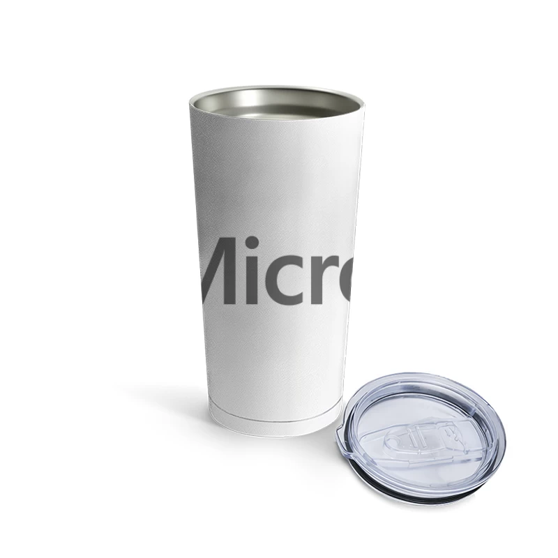 Microsoft Corporation Official Logo Design Travel Mug